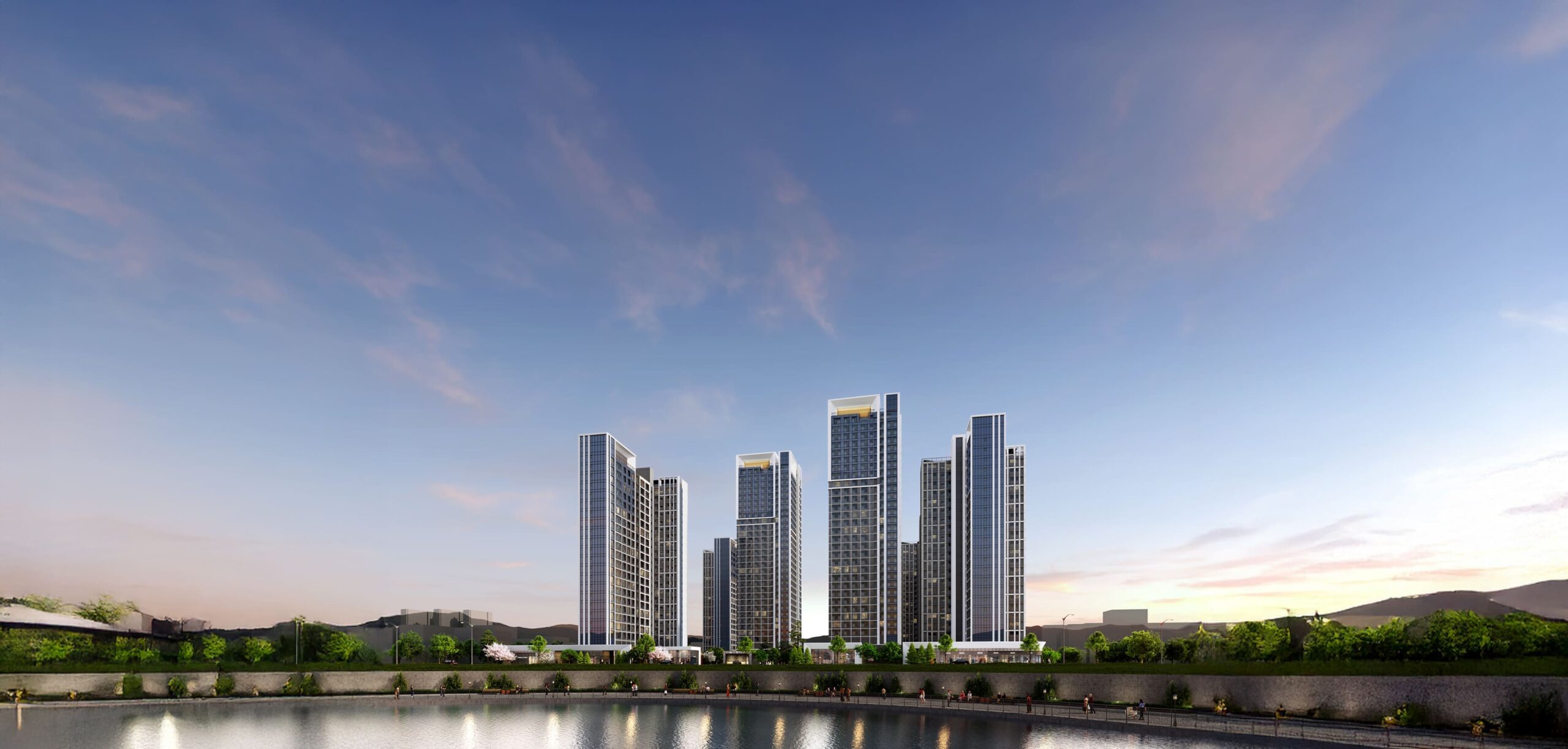 송도 한내들 센트럴리버 모델하우스